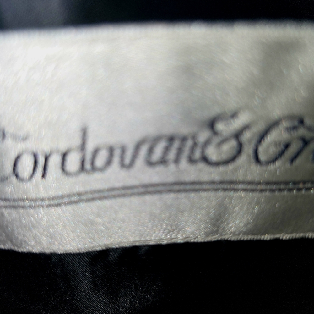 Cordovan & Grey Black And White Suit Set XL